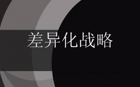 什么是差异化战略？差异化战略典型公司有哪些？